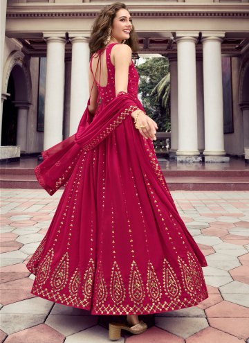 Fab Rani Georgette Embroidered Gown