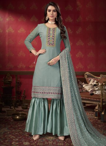 Faux Georgette Designer Pakistani Salwar Suit in G