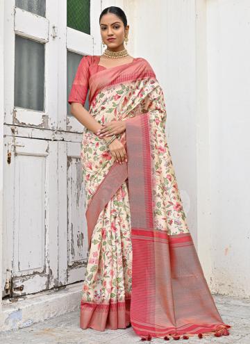 Multi Colour Classic Designer Saree in Banarasi with Border